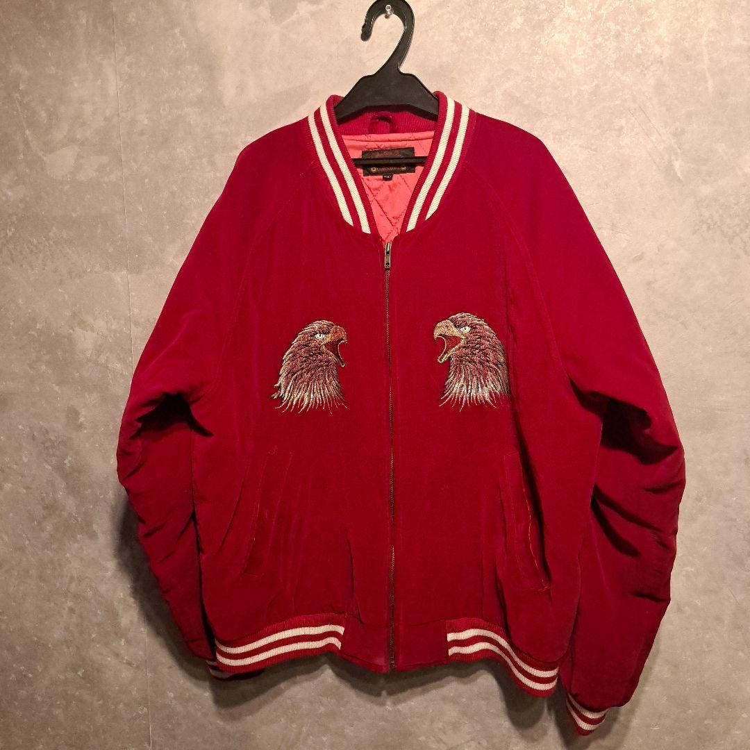 CORSAIRE Yokosuka Sukajan Red Hawk Dragon Embroidery
