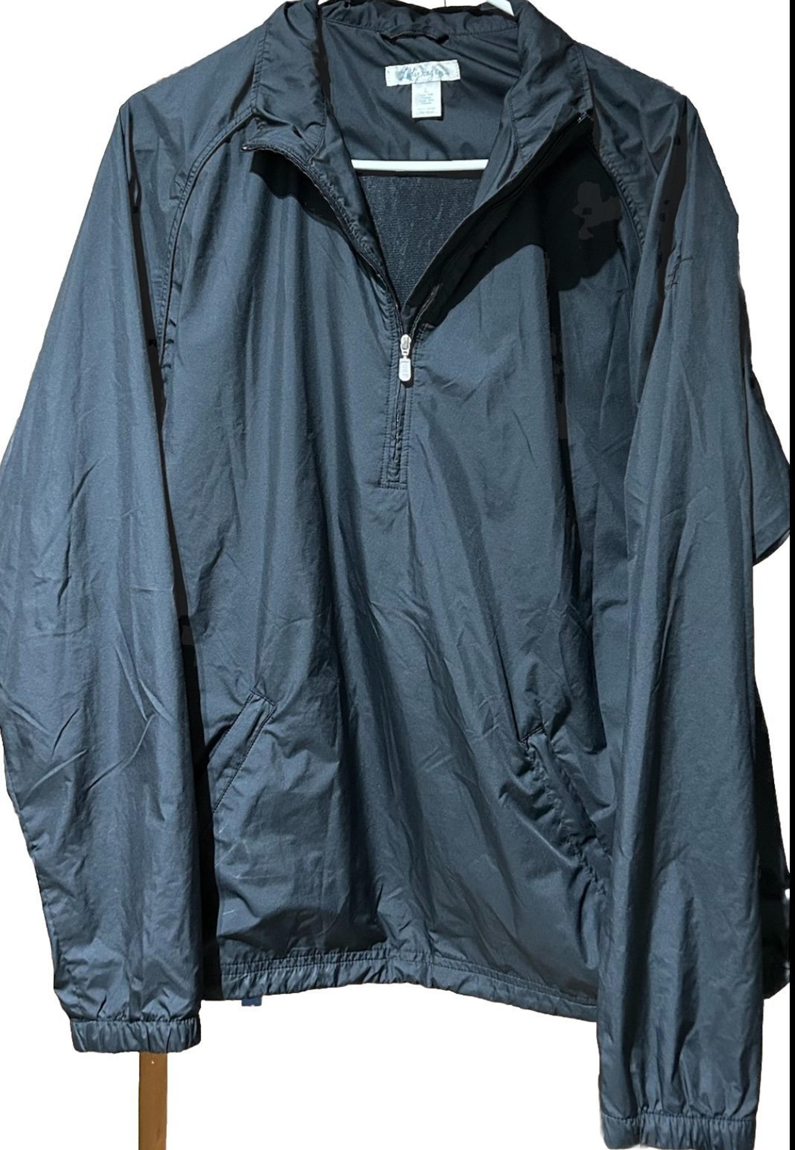 Lady Hagen Athletic Golf Windbreaker Jacket Black Full Zip Women’s Size L