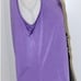 Jamie Sadock Purple Black Sleeveless Golf Shirt Size Medium