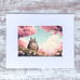 17x22 Totoro Inspired Art Print Wall Home Decor Pink Studio Ghibli Anime Uwu