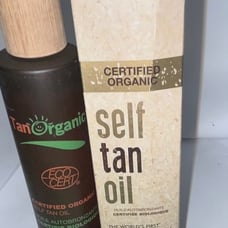 Tan Organic Self Tan Certified Oil 100ml Ultra Moisturising Self Tan 3.5 oz