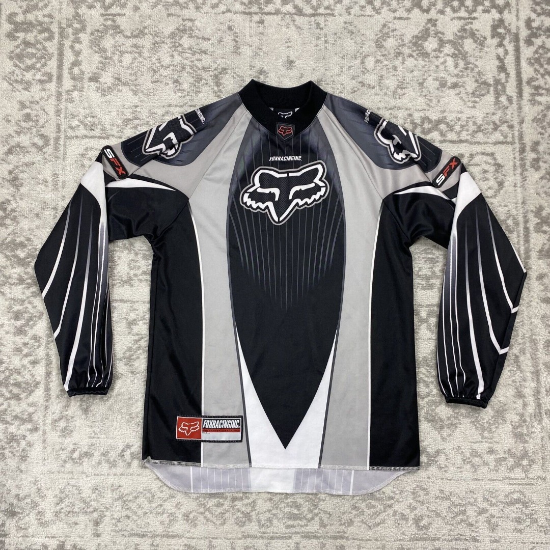 RARE Fox Racing Motorcross Jersey SFX Offroad Kids Signed Long Sleeve Size XL