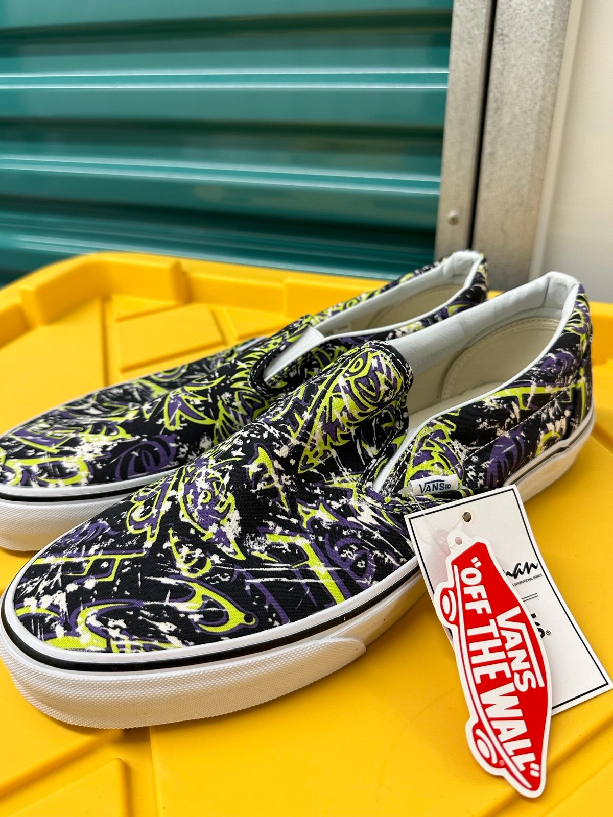 Vans classic slip on (Van Doren) Hoffman/Black size 11