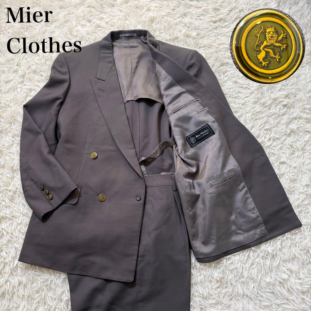 Extremely Beautiful Mier Clothes Vintage Suit Double Emblem Button