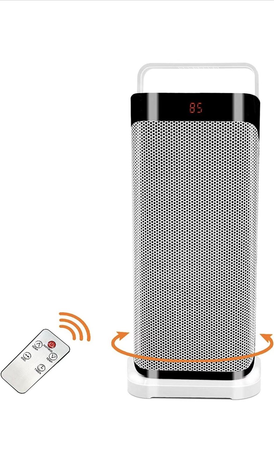 Portable Eletric heater with remote control