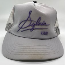 Vintage Sylvia Robinson LIVE Tour Snapback Mesh Foam Trucker Hat Cap
