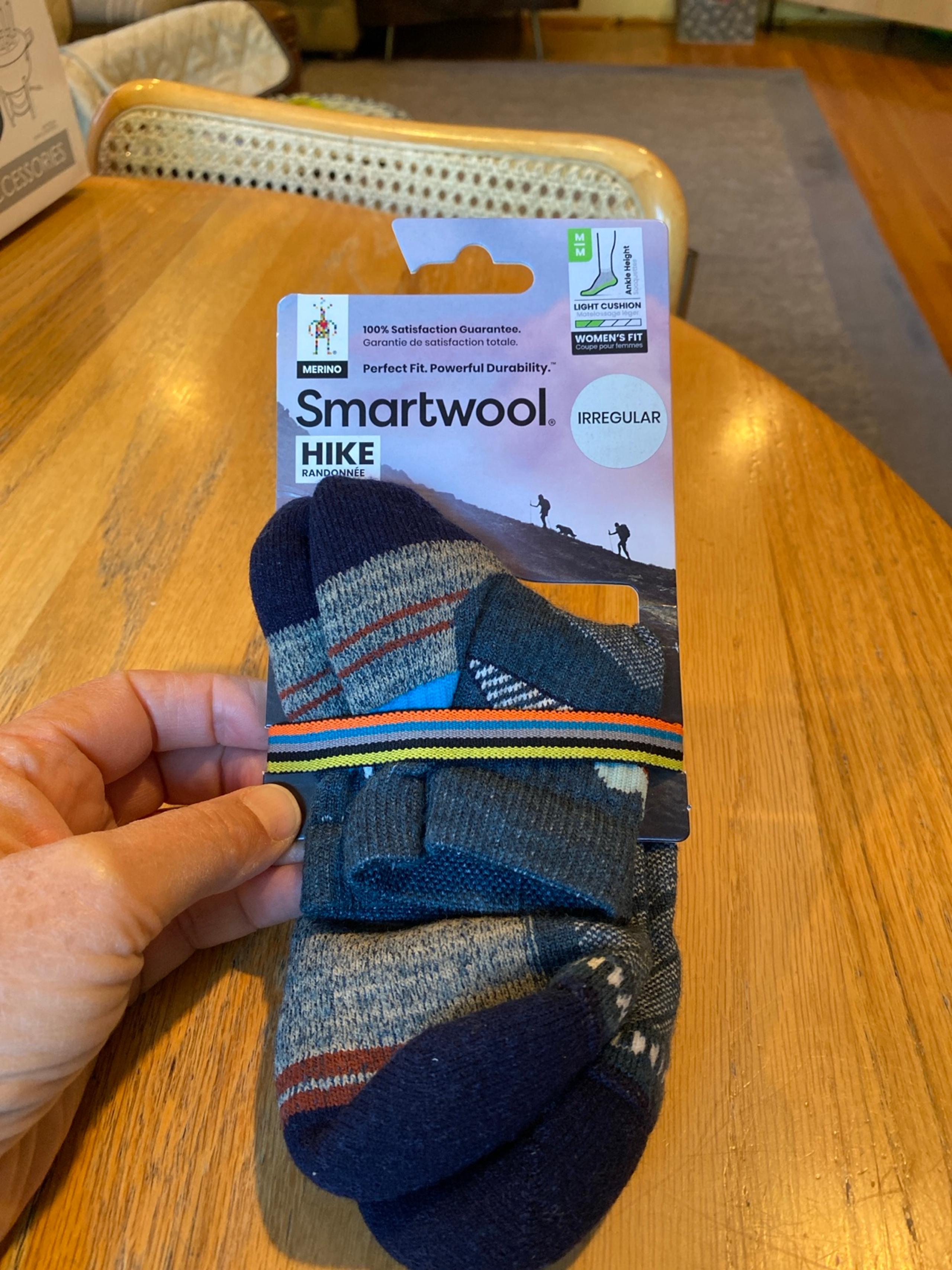 Smartwool New irregular Women’s Medium light cushion Hike sock -Twilight Blue