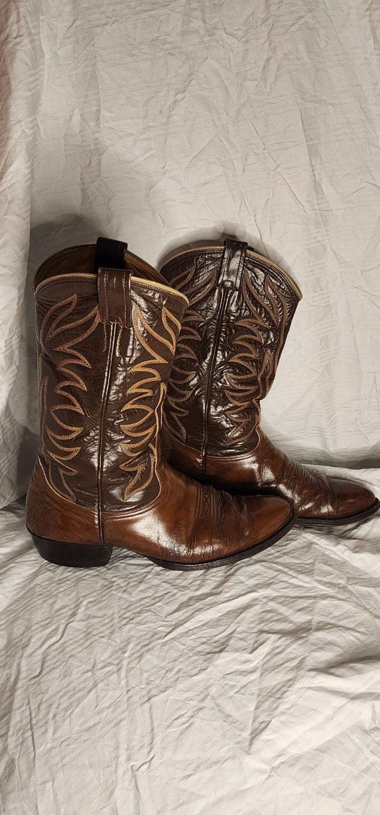 Vintage Mens Nocona cowboy boots size 10D style 4782 CUTE!