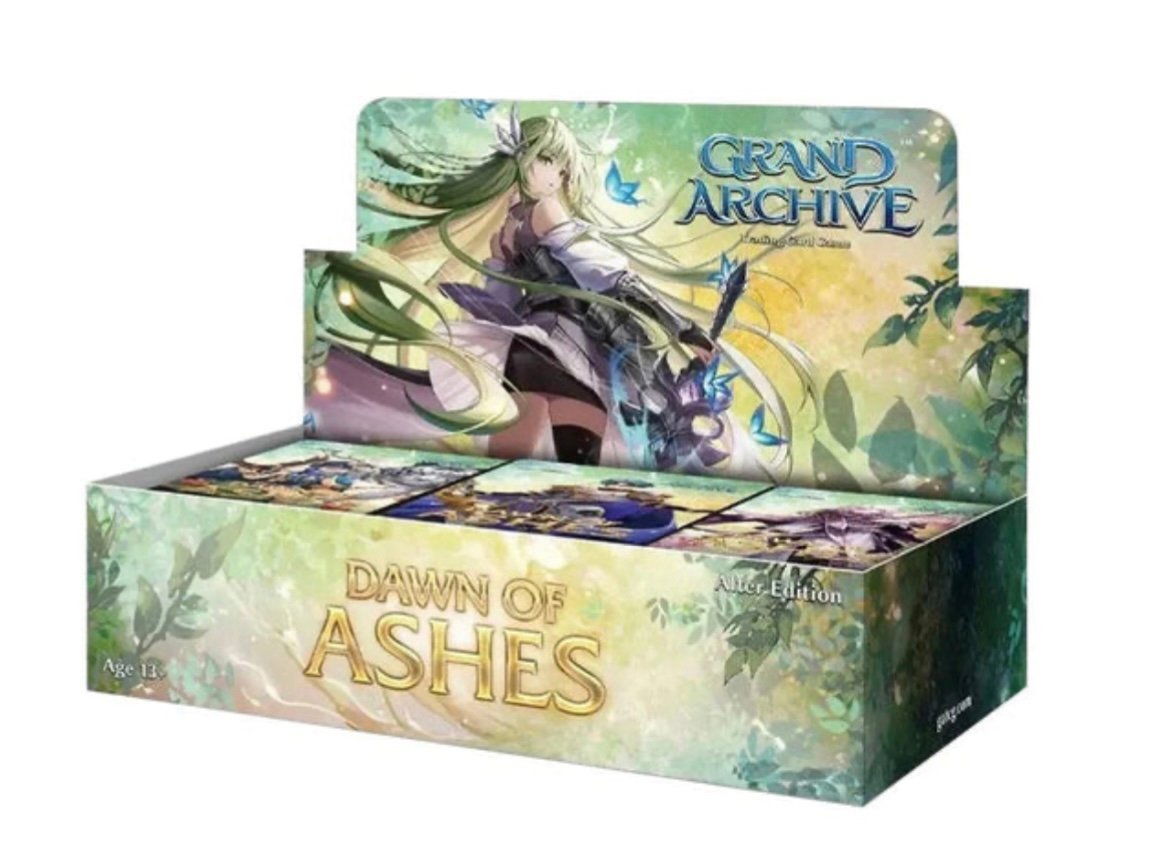 Grand Archive Dawn of Ashes Alter Edition Booster Box Factory Sealed