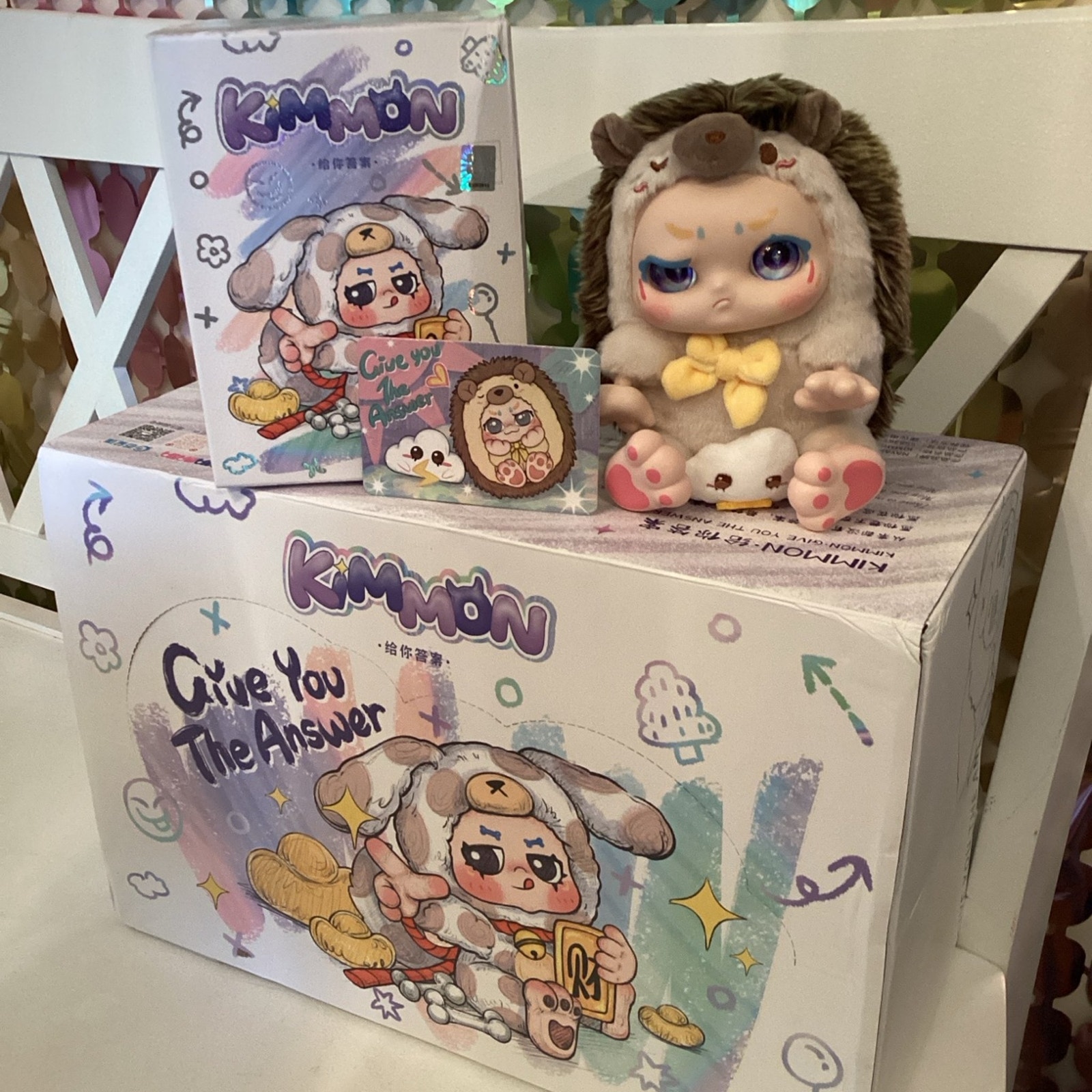 KIMMON Give You The Answer Series Blind Box Plush “Having Posture”