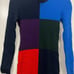 Tory Sport Multicolor Ribbed Block Dress Size XS 298