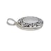 Vintage Sterling Silver 925 Oval Filigree Locket Pendant