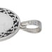 Vintage Sterling Silver 925 Oval Filigree Locket Pendant