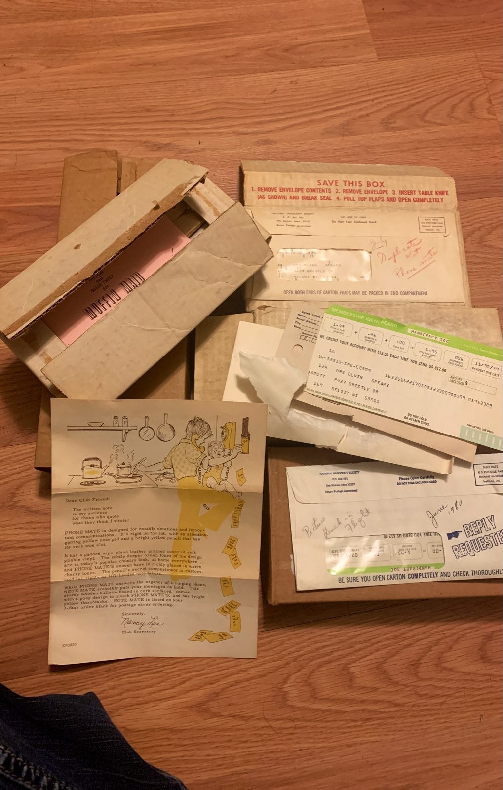 Vintage sewing kits handcraft society .