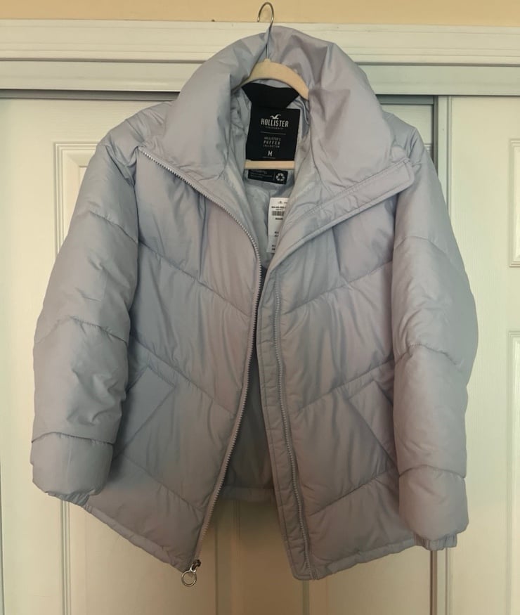 Hollister puffer jacket