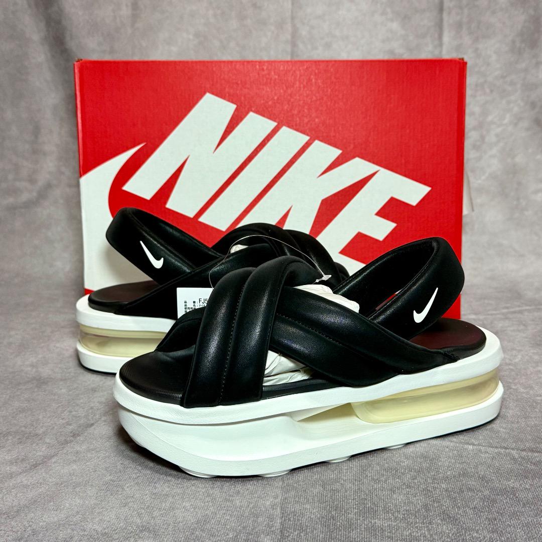 NIKE AIR MAX ISLA SANDAL BLACK/SAIL 24cm