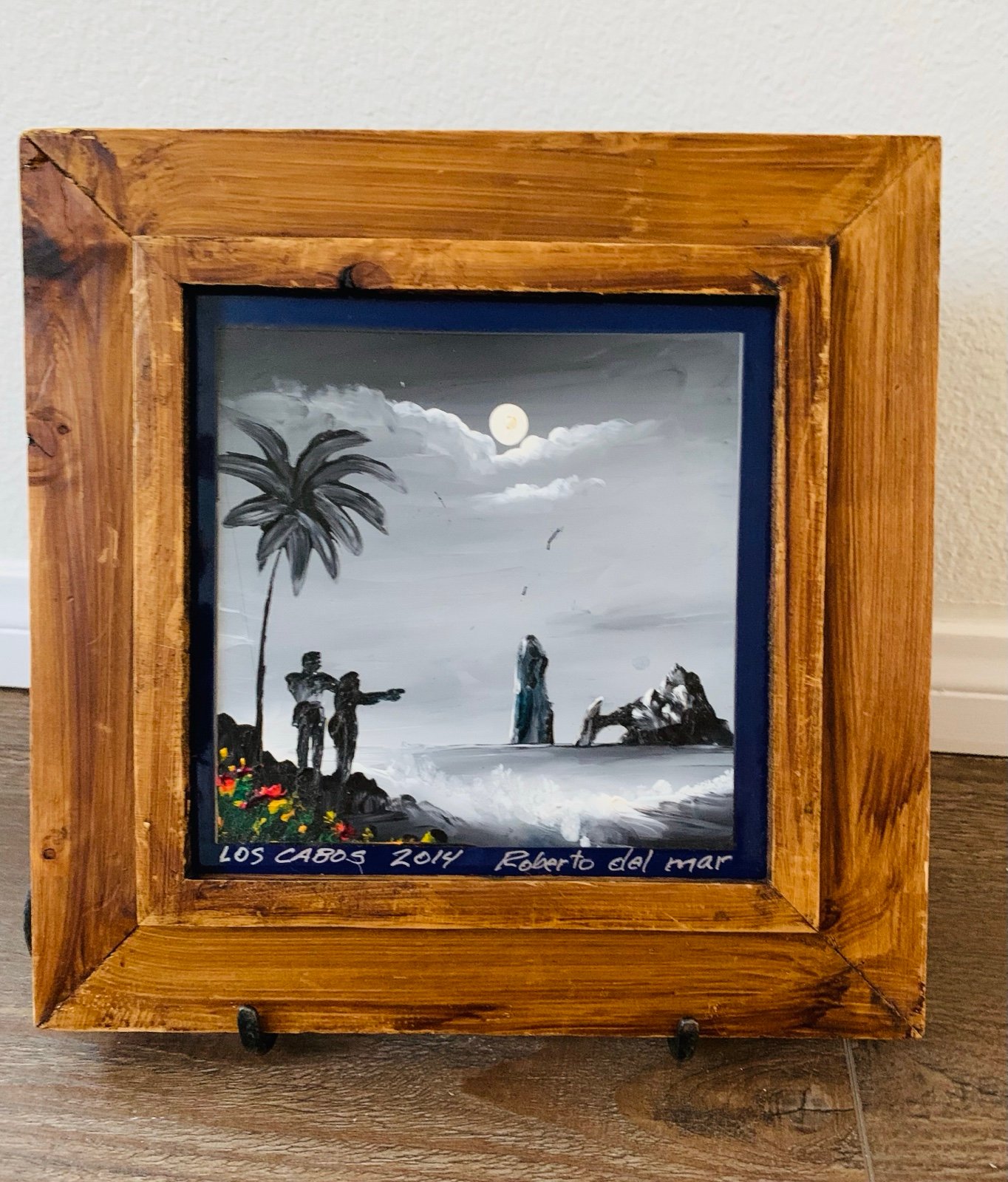 Framed Art Tile Los Cabo’s Roberto Der Mar 11.5/11.5”