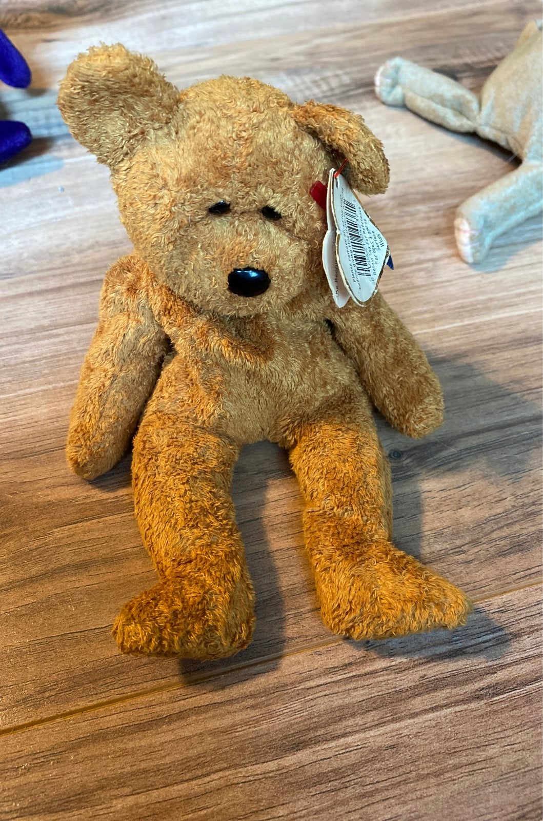Ty Beanie Babies Fuzz The Bear