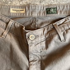 Adriano Goldschmied AG Graduate Trouser Men’s 33R Tailored Leg Green Label Gray