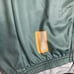 GOBIK Top Men L Cycling Blue Grey Logo 3 Back Pocket Zip Up Elastic Waist Tape