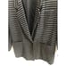 vtg calvin klein Women Black Fully Lined 100.% Wool Blazer Jacket Size 14.
