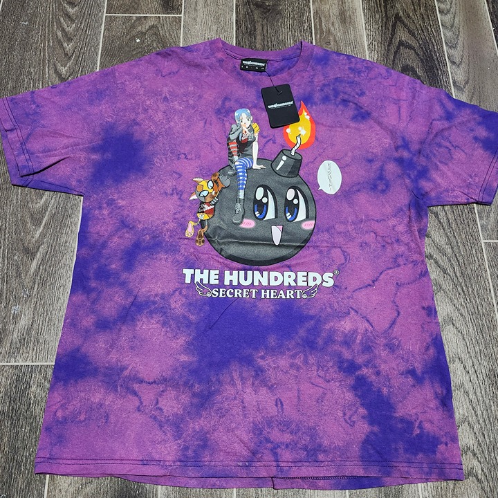 Rare The Hundreds x Secret Heart Anime Shirt