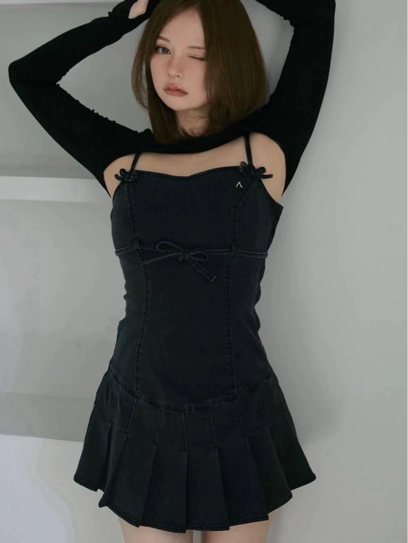 ANDMARY】Rhoda flare mini dress