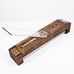 Crock Stick Sharpener Block With 2 Sets Of Rods Oak Wood Base w/ Instructions