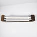 Crock Stick Sharpener Block With 2 Sets Of Rods Oak Wood Base w/ Instructions