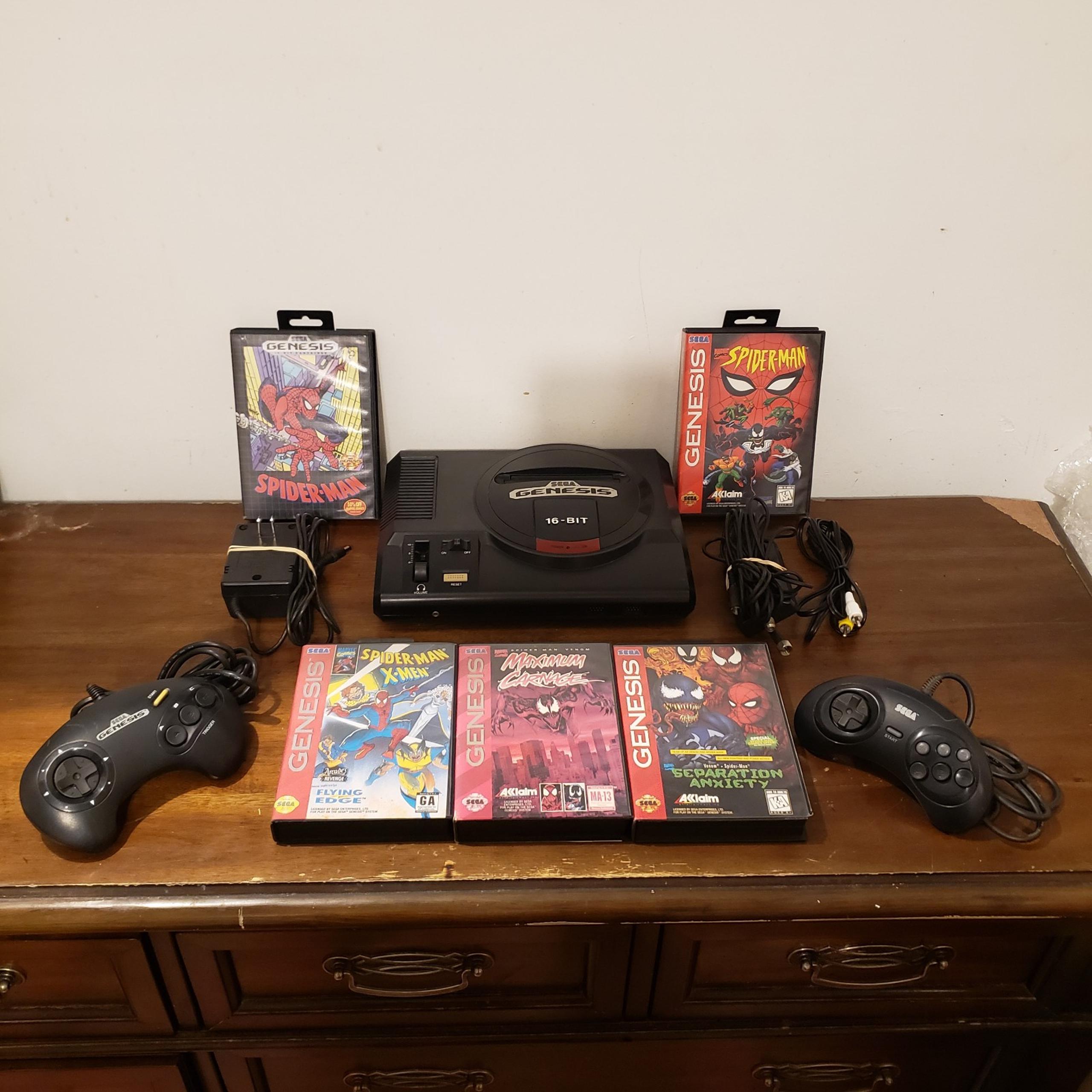 Sega Genesis Console SPIDER-MAN! SUPER Bundle