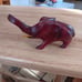 Elephant carved