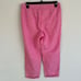 NWT J. Crew Women's Linen Cotton Drawstring Pants Pink Size 14 Style AL464
