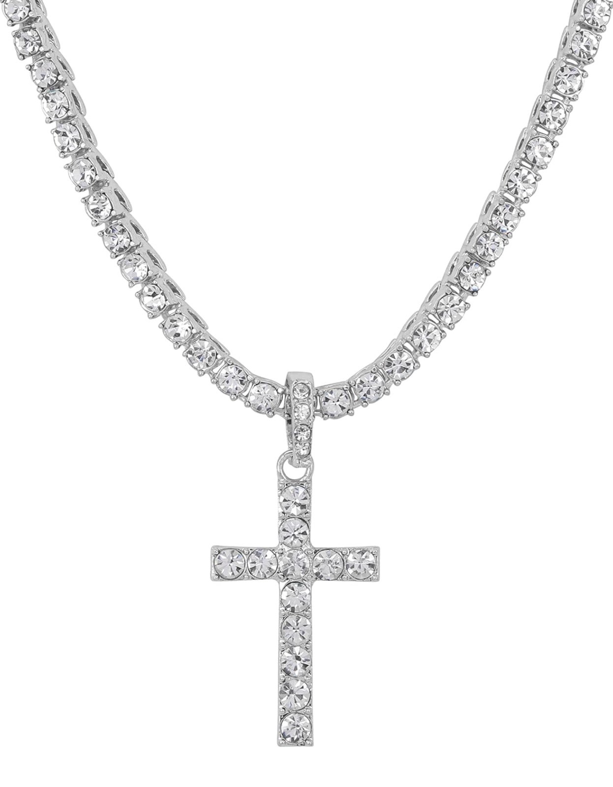 LIMITED TIME MEGA SALE! 14K Gold Plated Iced Out Diamond Simulated Tennis Chain