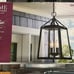 Blakeley Transitional 2-Light Black Outdoor Pendant Light Fixture (L909)