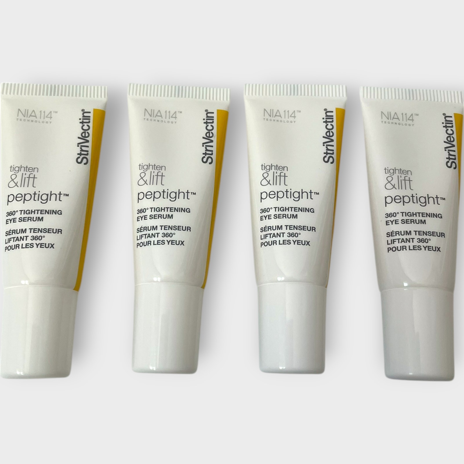 StriVectin Peptight 360 Tightening Eye Serum Mini Travel Size .25oz Set of 4