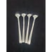 4-FOOD NETWORK CHIVE Stainless TEASPOONS 7
