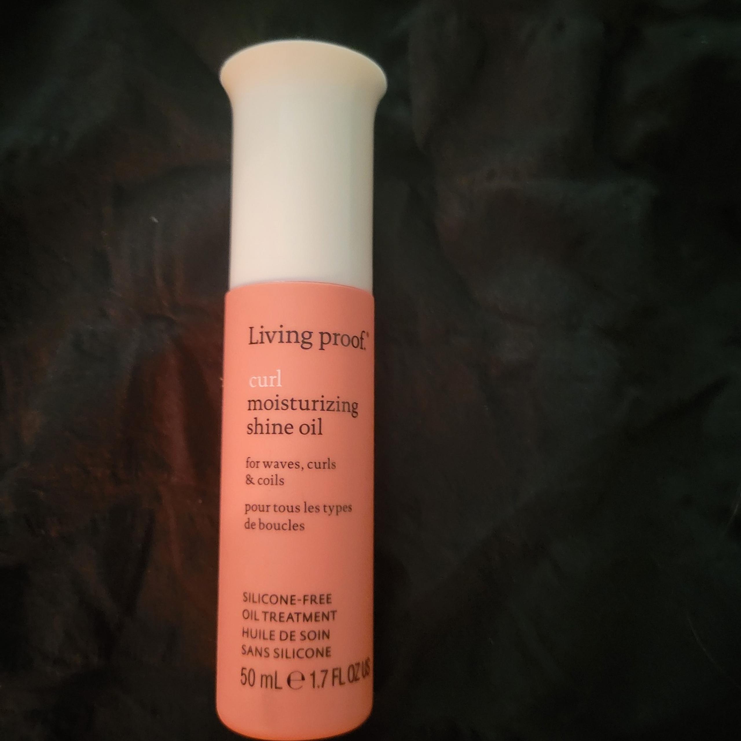 Living Proof curl shine oil