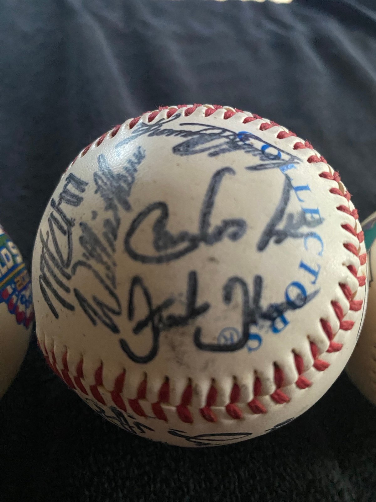White Sox team signed baseball