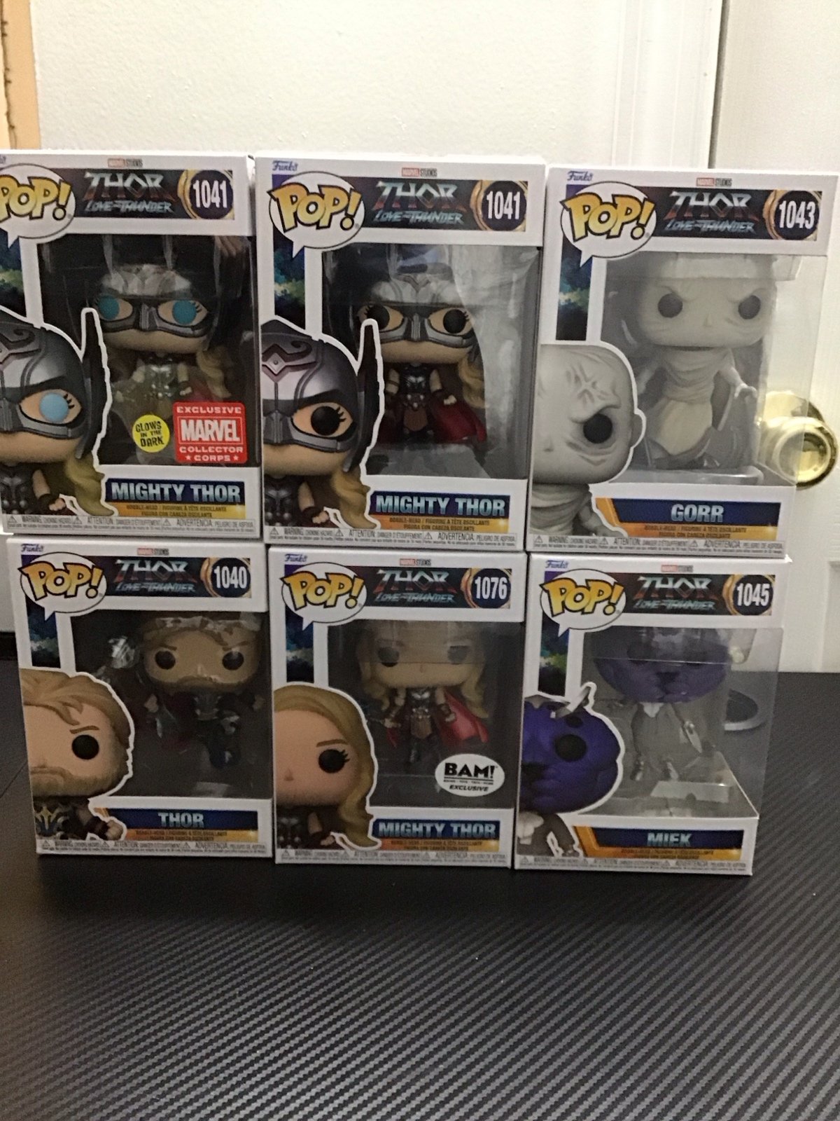 Thor, love and thunder Funko pops