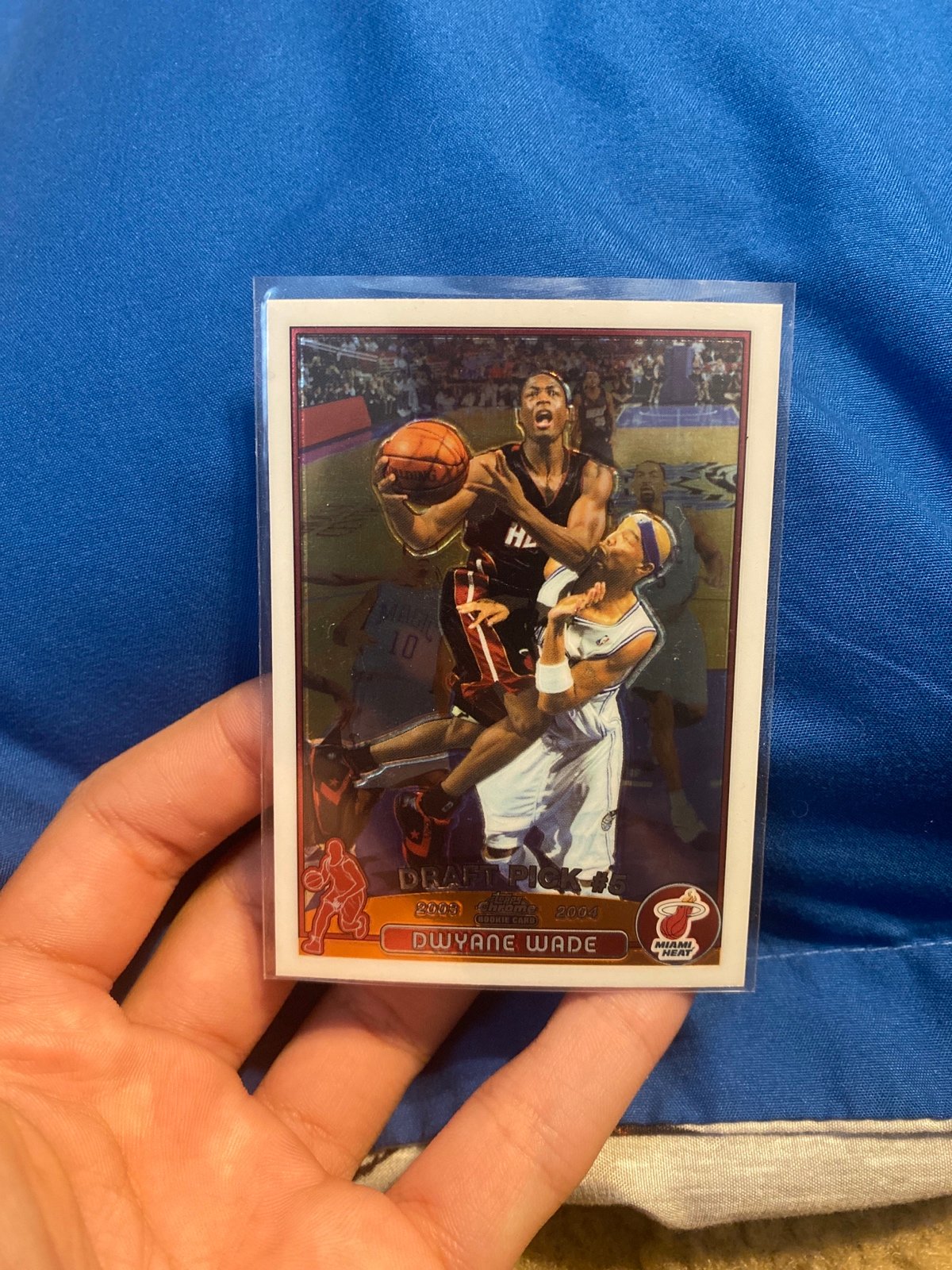 Dwayne Wade Topps Chrome rookie card