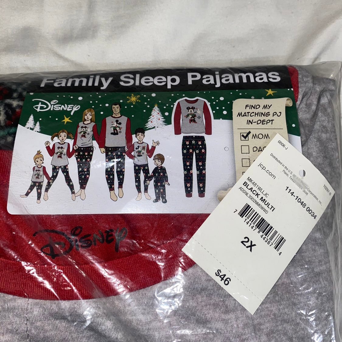 Disney Mickey Family Sleep Pajamas