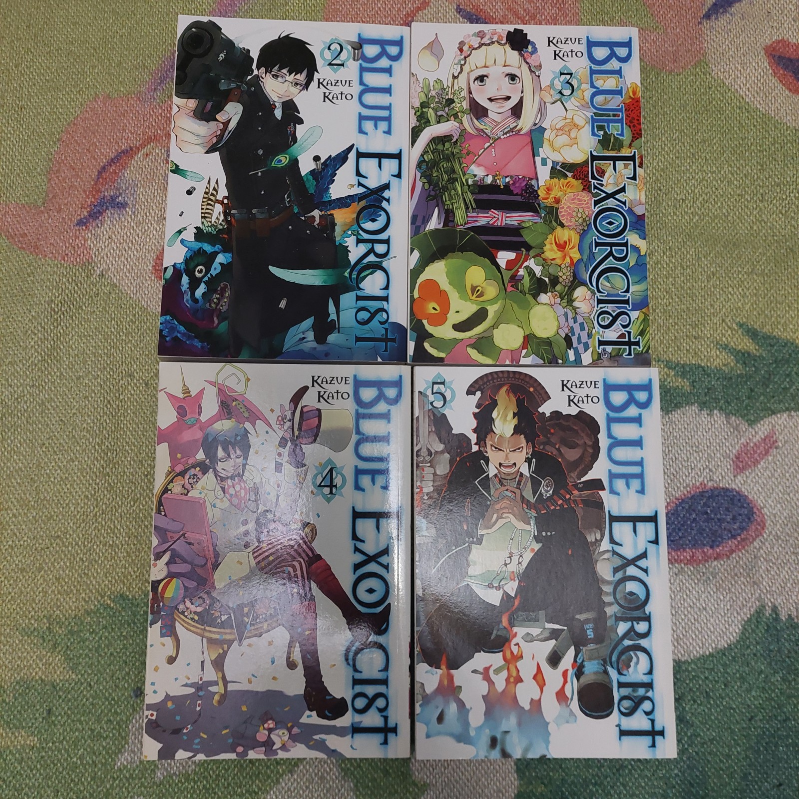 Blue Exorcist manga volume 2-5