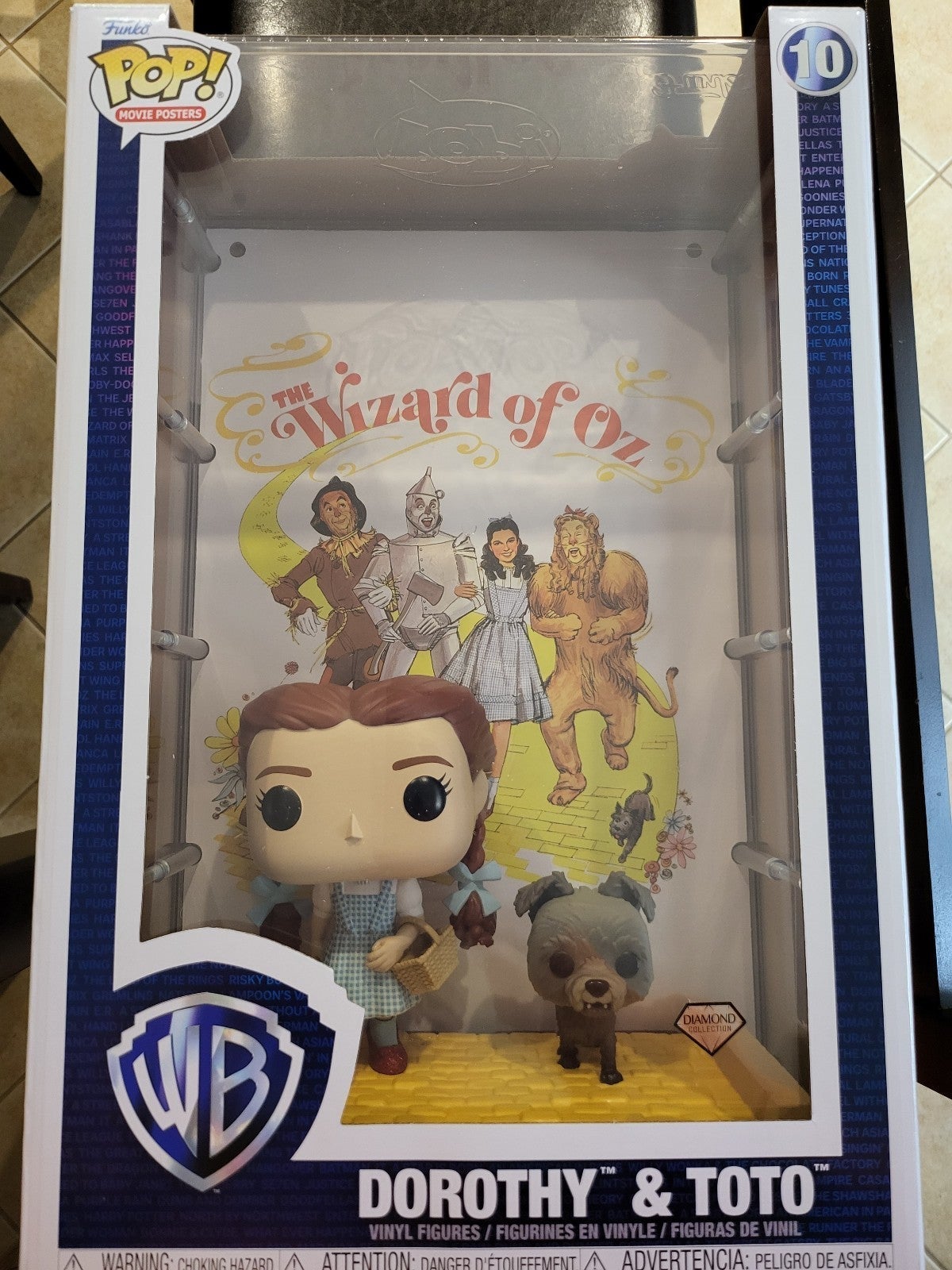 Funko 2024 Pop Dorothy & Toto Movie poster Diamond Edition #10