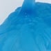 Indiana Glass Blue Satin Frosted Footed Oval Embossed VTG Fruit Bowl