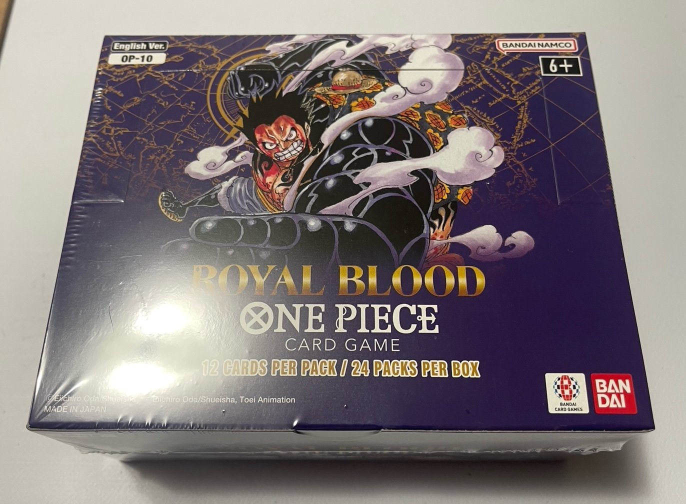 Brand new sealed Bandai booster box One Piece op-10 op10 Royal Blood