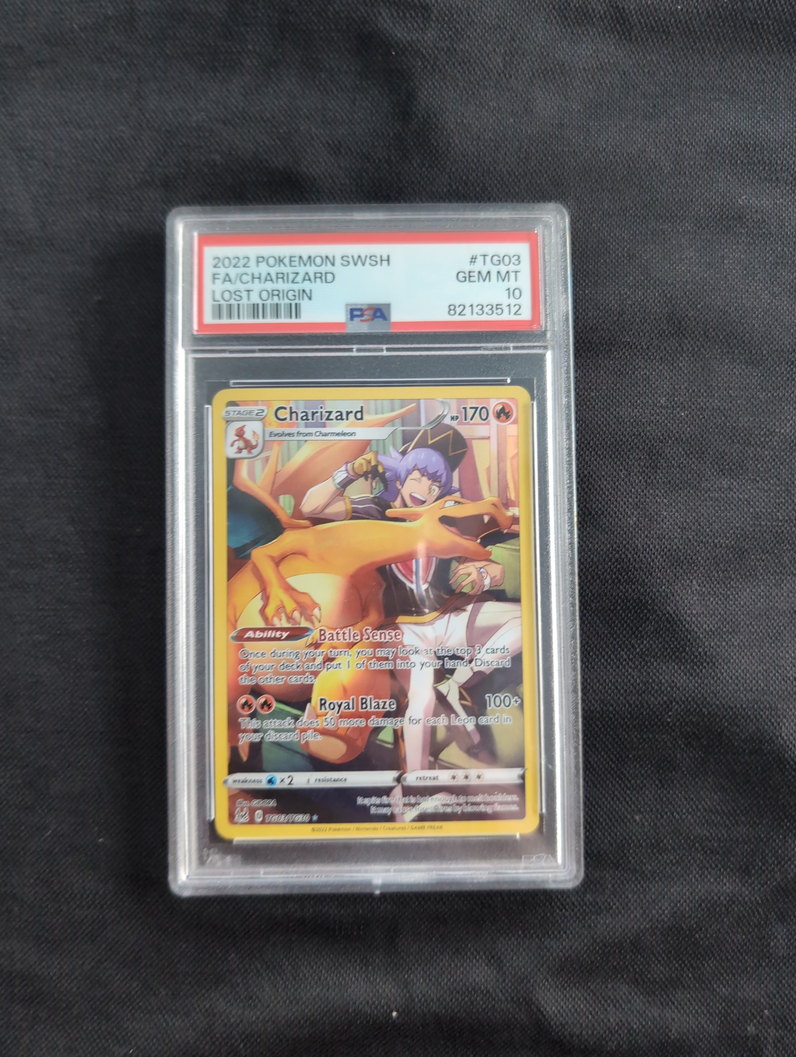 PSA10 Eevee AR 078/066 Crimson Haze 2024 sv5a Pokemon Card