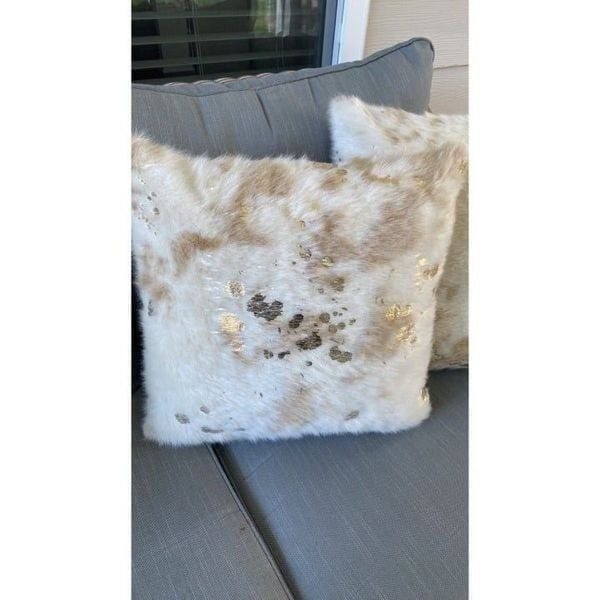 Accent Pillow Faux fur Decor (1) 16x16