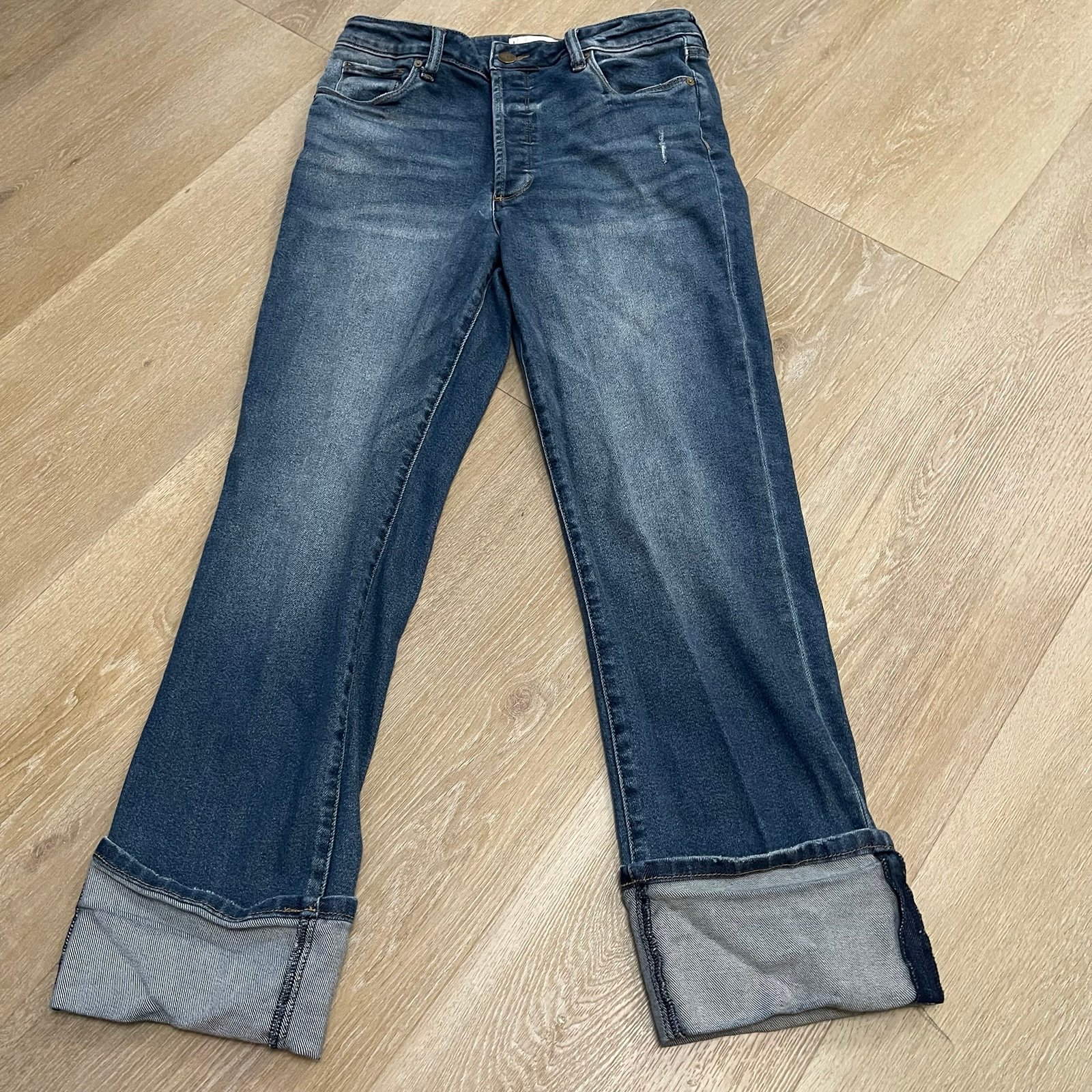 Evereve - The Ever Straight High Rise Fit Jeans