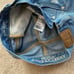 American Eagle 0 Distressed Denim Mom Short Fringe Hems