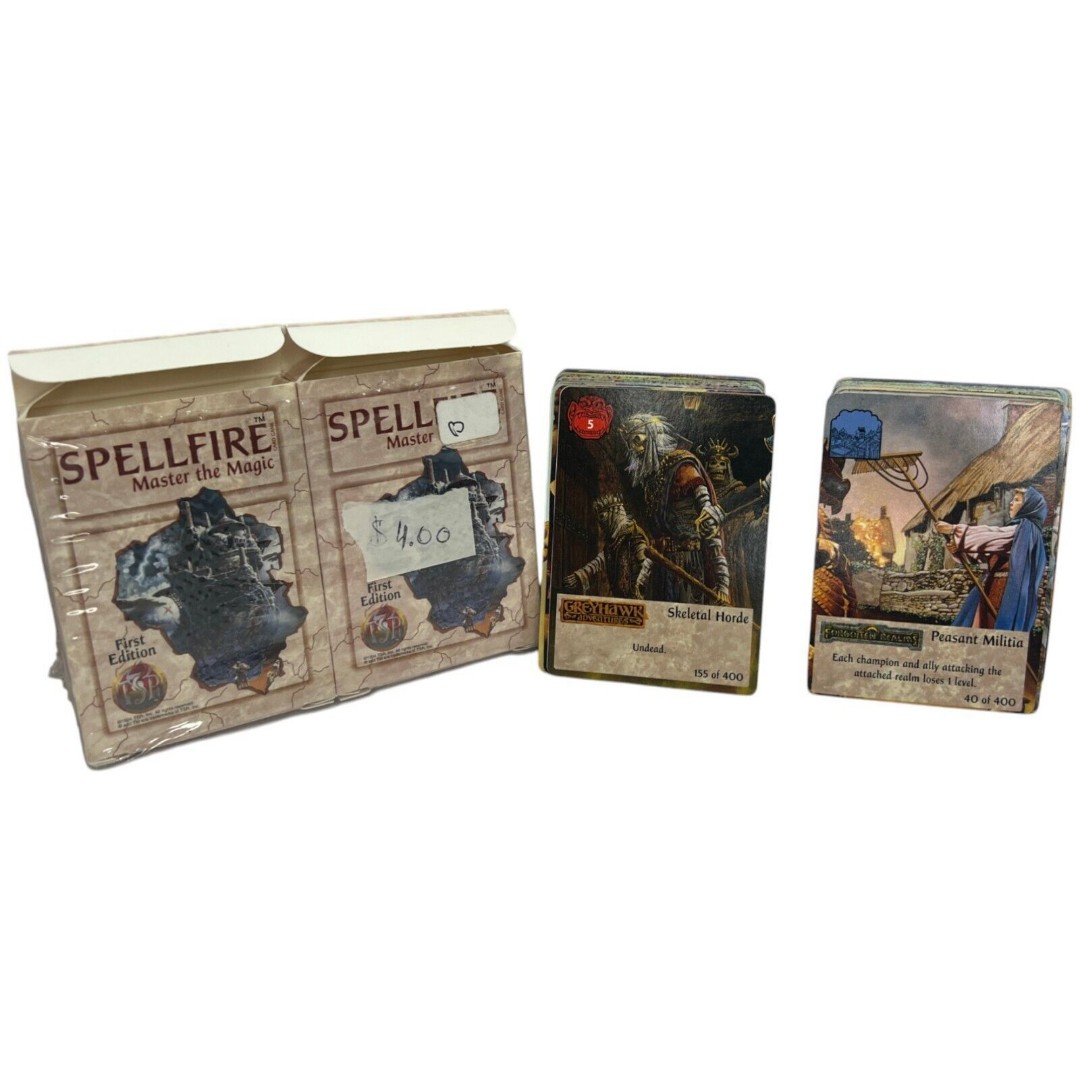 Spellfire CCG TCG First Edition 110 Card Lot Dungeons and Dragons D&D